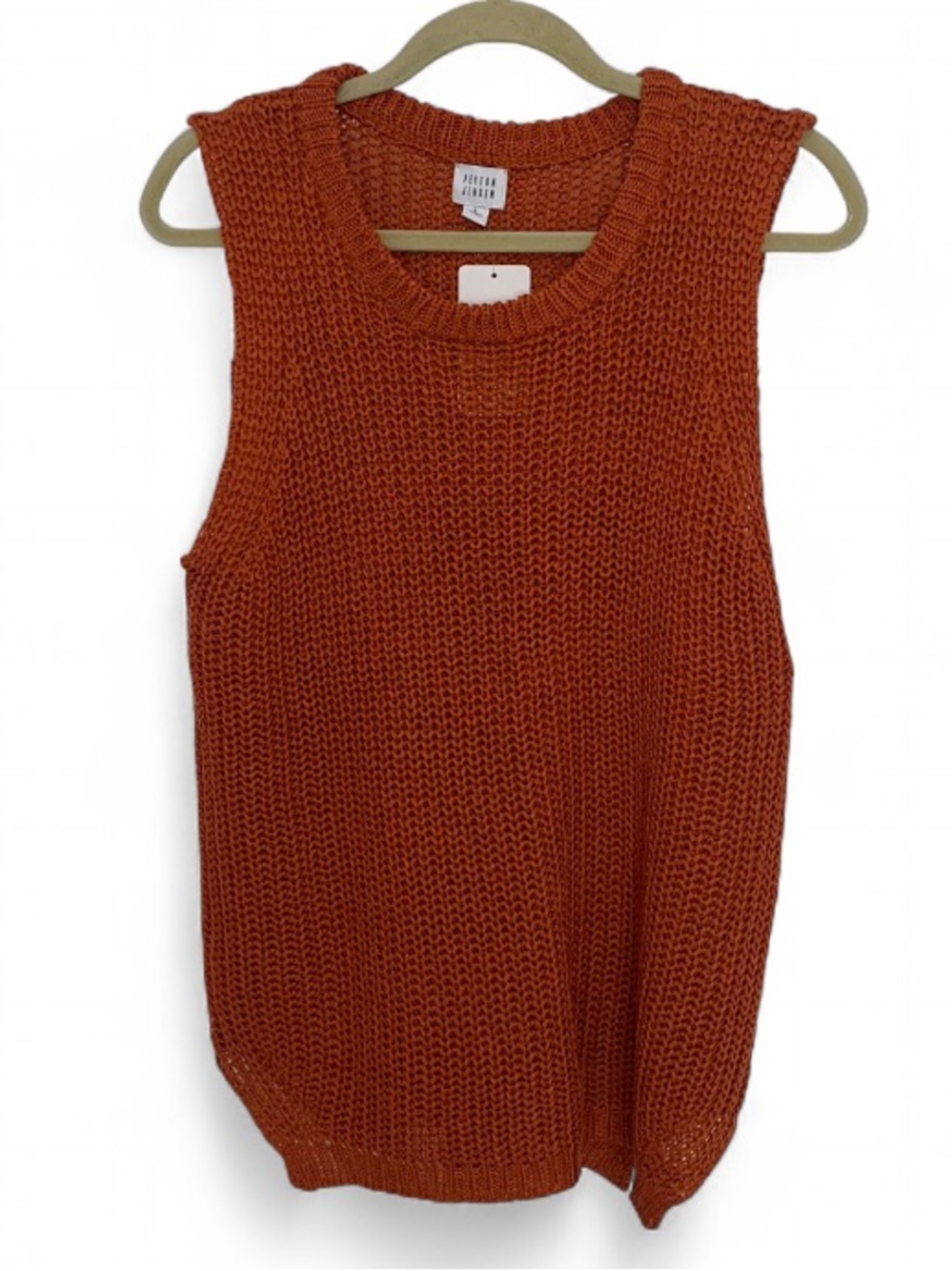 Peyton Jensen Evereve Dunbar Knit Sleeveless Tunic Top